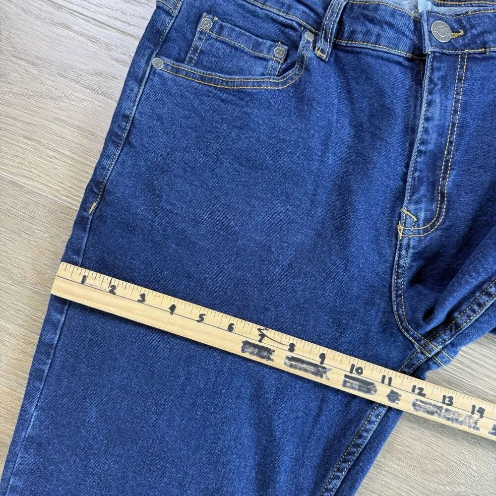American Tall Jeans Men 34x36 AT Basics J1 Straight Fit Blue Denim Cotton